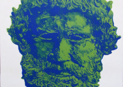 peinture académique -statuaire bichromie-©Jo Brouillon